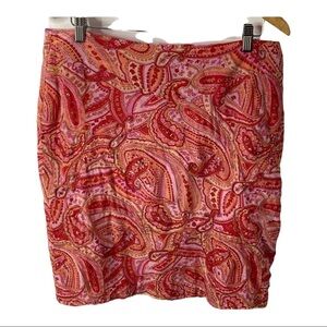 Worthington Lined Silk Skirt Sz 16